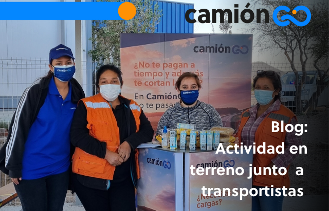 CamiónGO realiza actividades para conocer inquietudes de las y los transportistas